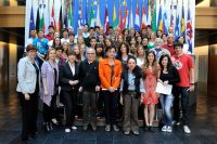 Internationale Schülergruppe "Europäisches Haus" des Hellensteingymnasiums in Heidenheim - 24.05.2012